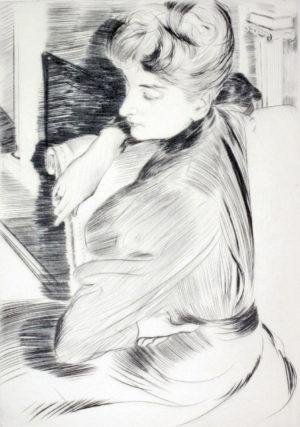 Collection Image: Helleu "Meditation"