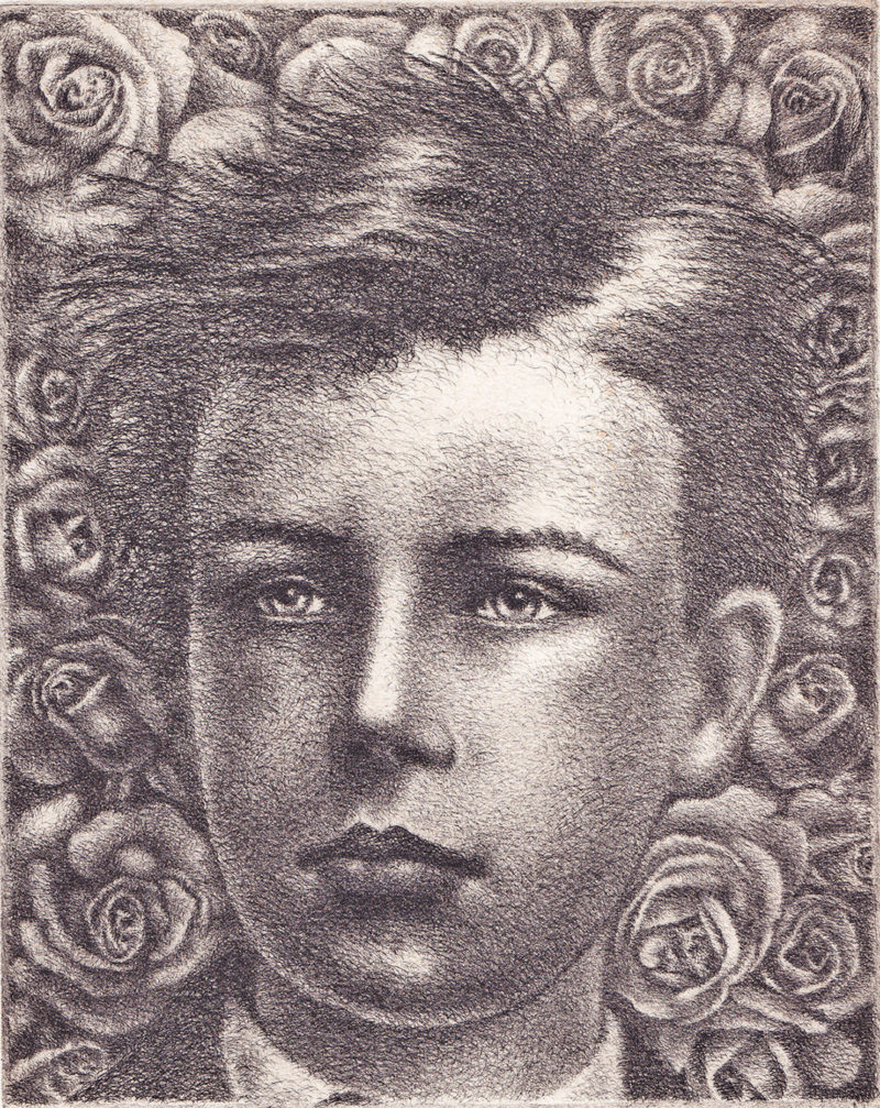 Collection Image" Hugo "Portrait of Arthur Rimbaud"