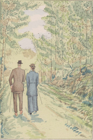 Collection Image: Laboureur La Promenade en forêt d’Annette et de Roger Brisset"