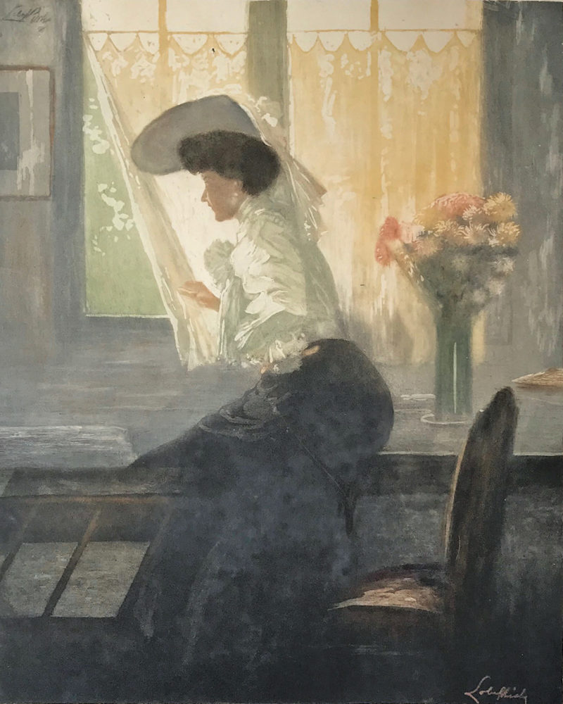 Collection Image: Lobel-Riche "Femme à la fenêtre"