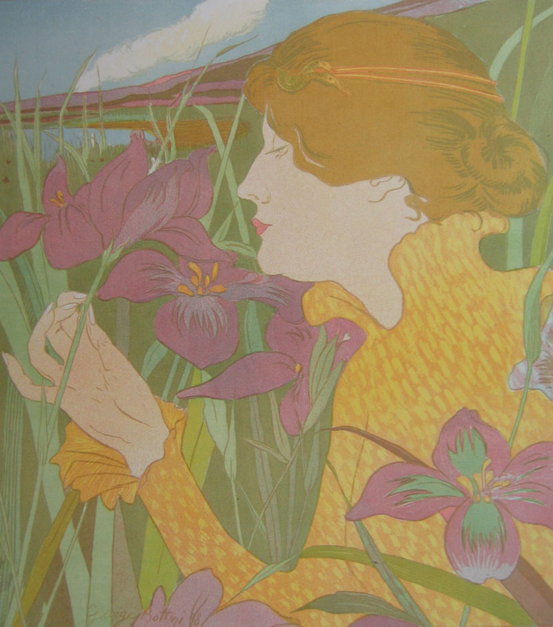 Collection Image: Bottini "Femme aux iris"