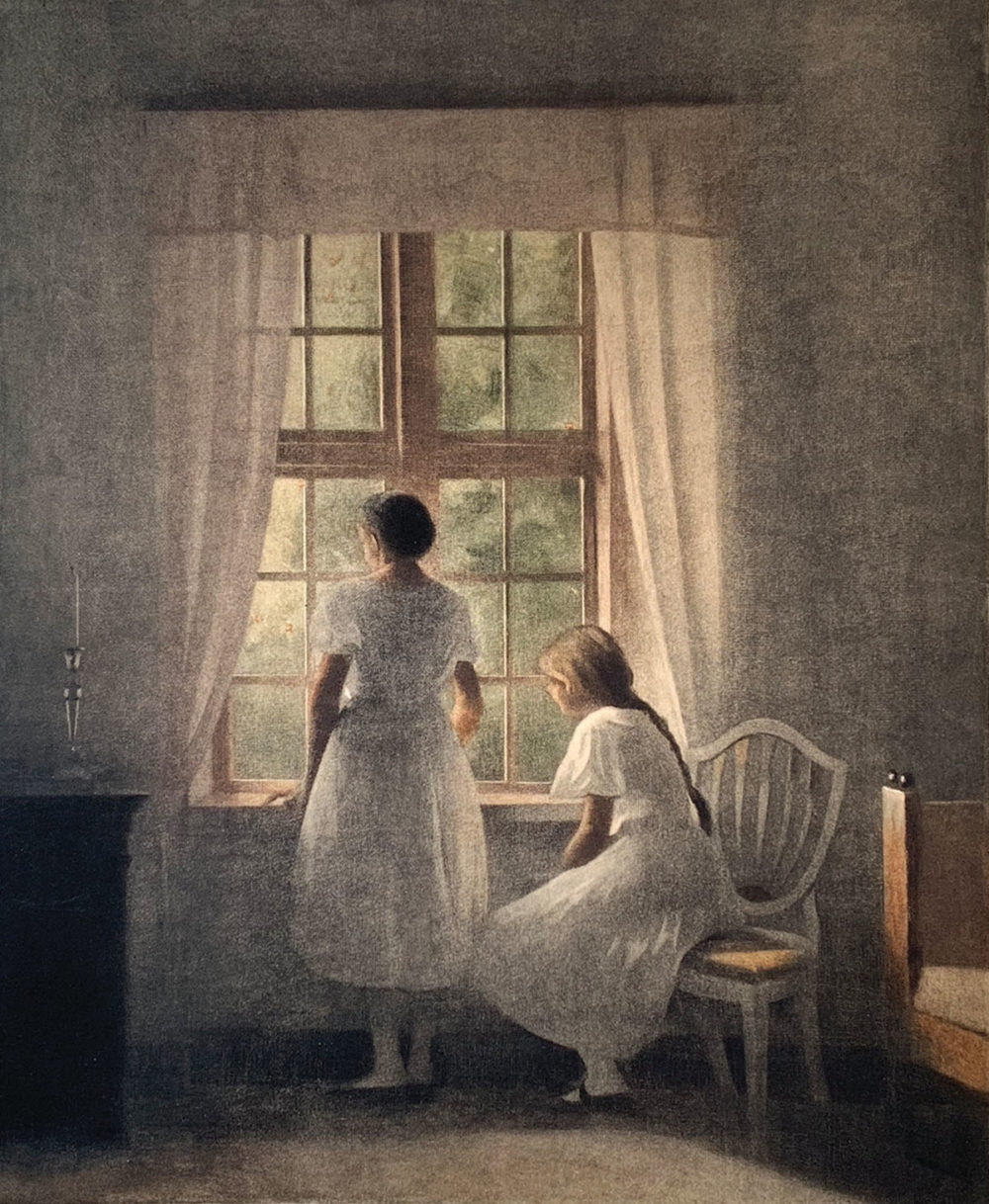 Collection Image: Ilsted "Two Young Girls at Window"