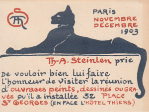 Collection Image: Steinlen Exhibition