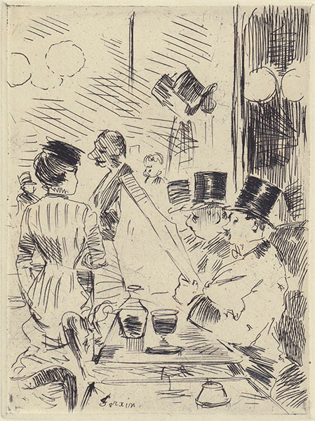 Collection Image: Forain Café de la Nouvelle Athènes