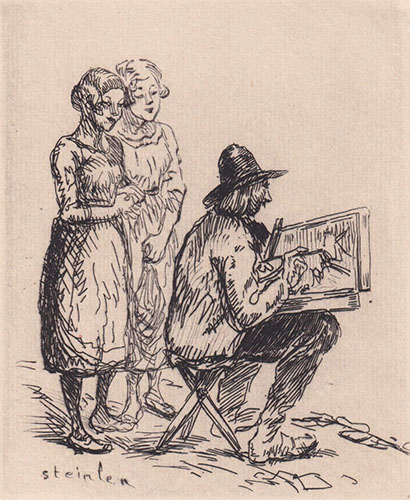 Collection Image Steinlen Autour de nos moulins