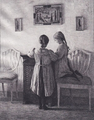 Collection Image: Ilsted Interior With 2 Little Girls
