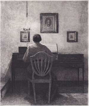Collection Image: Ilsted Woman Playing Piano
