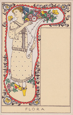 Collection Image: Loeffler Flora Postkarte