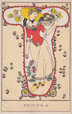 Collection Image: Loeffler Pomona Postkarte