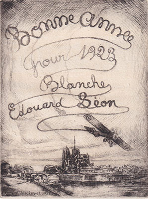 Collection Image: Leon Bonne Annee 1923